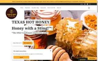 Texashothoney.shop Screenshot 2024-06-15 02:08:55