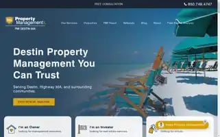 Destinvacationrentalmanagementinc.com Screenshot 2024-04-25 05:47:46