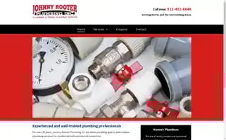 Johnnyrooterplumbingaustin.com Screenshot 2024-05-16 03:34:53