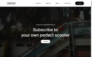 Unagiscooters.com Screenshot 2024-05-14 18:02:20