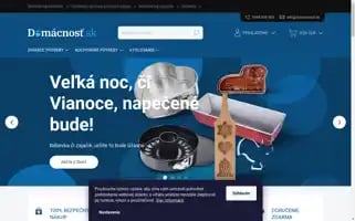 Domacnost.sk Screenshot 2024-05-19 20:31:17