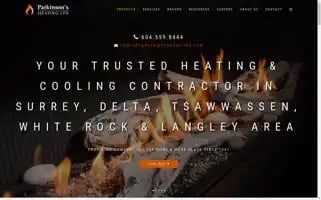 Parkinsonsheating.com Screenshot 2024-05-13 07:54:39