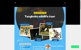 Tangkokowildlifetour.com Screenshot 2024-04-16 12:14:16
