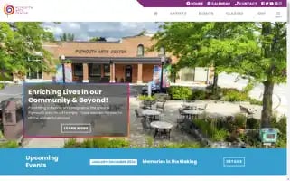 Plymoutharts.org Screenshot 2024-06-13 10:24:08