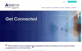 Trizettoprovider.com Screenshot 2024-07-06 11:40:27