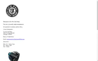 Aceprogolfshop.com Screenshot 2024-05-08 09:52:13