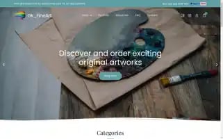 Gkfineartlovers.com Screenshot 2024-05-24 08:02:46