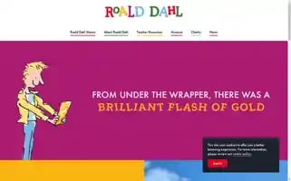 Roalddahl.com Screenshot 2024-07-03 11:51:16