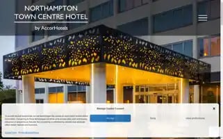 Northamptontowncentrehotel.com Screenshot 2024-04-14 09:07:46