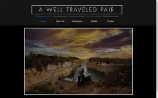 Awelltraveledpair.com Screenshot 2024-04-17 10:27:33