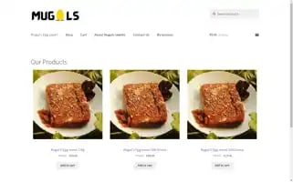Mugalssweets.com Screenshot 2024-05-17 07:40:24