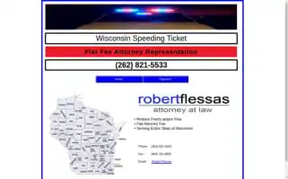 Wisconsinspeedingticket.com Screenshot 2024-04-26 08:00:33