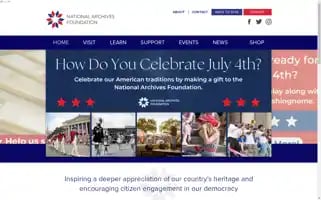 Archivesfoundation.org Screenshot 2024-06-29 14:10:09