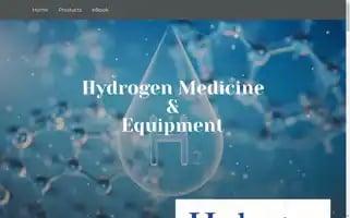 Hydrogenmedicine.info Screenshot 2024-06-28 22:12:15
