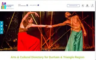 Durhamartsnetwork.org Screenshot 2024-06-30 15:55:44