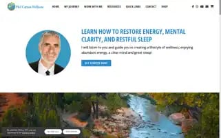 Philcarsonwellness.com Screenshot 2024-07-04 08:45:31