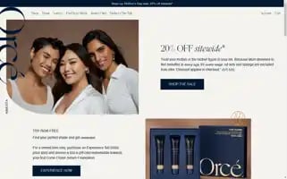Orcecosmetics.com Screenshot 2024-05-04 03:28:23