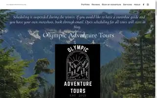 Olympicadventuretours.com Screenshot 2024-04-18 10:37:35