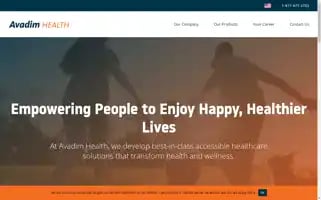 Avadimhealth.com Screenshot 2024-07-02 04:27:27