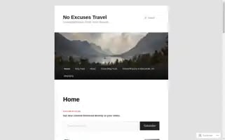 Noexcusestravel.blog Screenshot 2024-04-23 13:13:33