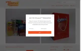 Unusualsnacks.com Screenshot 2024-05-03 21:33:59
