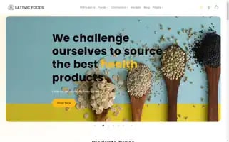 Sattvicfoods.in Screenshot 2024-06-12 02:46:00