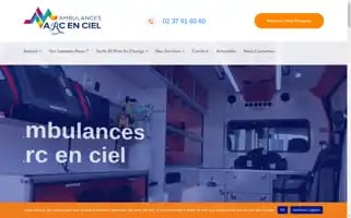 Ambulancesarcenciel28.fr Screenshot 2024-06-27 20:04:46