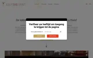 Keepthespiritcocktails.nl Screenshot 2024-05-22 12:06:26