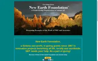Newearthfoundation.org Screenshot 2024-06-13 20:10:38