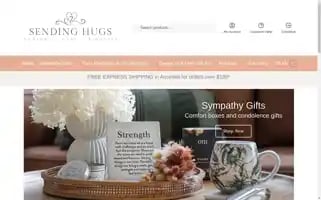 Sendinghugs.com.au Screenshot 2024-05-21 07:41:44