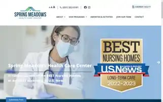 Springmeadowshealthcare.com Screenshot 2024-07-06 01:52:32