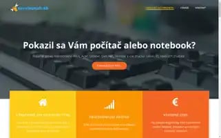 Servispczh.sk Screenshot 2024-07-10 07:39:52