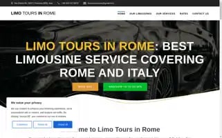 Limotoursinrome.com Screenshot 2024-04-25 10:03:31