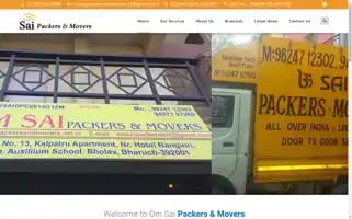 Omsaipackersandmovers.net.in Screenshot 2024-07-07 17:18:32