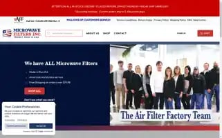 Microwavefilterinc.com Screenshot 2024-05-12 22:49:10