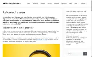 Retouradressen.nl Screenshot 2024-04-17 13:39:33