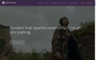 Weareclearhead.com Screenshot 2024-05-15 00:46:04