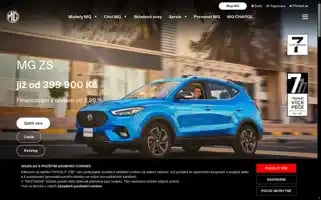 Mgmotor-czech.cz Screenshot 2024-07-10 08:34:00