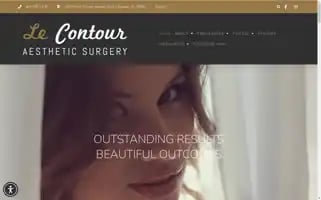 Lecontoursurgery.com Screenshot 2024-04-16 01:34:02