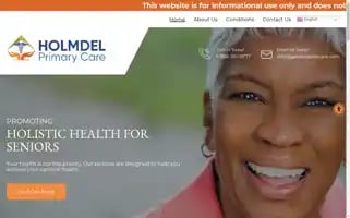 Holmdelprimarycare.com Screenshot 2024-06-14 16:37:31
