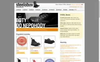 Steelobuv.cz Screenshot 2024-07-09 08:42:22