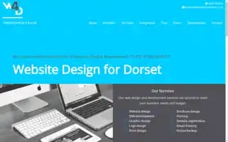 Websitedesign4dorset.co.uk Screenshot 2024-07-08 15:07:24