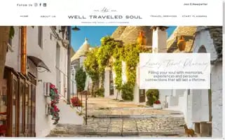 Thewelltraveledsoul.com Screenshot 2024-04-25 12:35:50