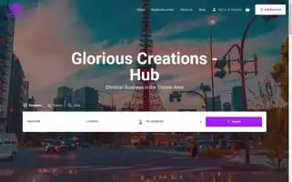 Gloriouscreationshub.com Screenshot 2024-05-27 08:07:52