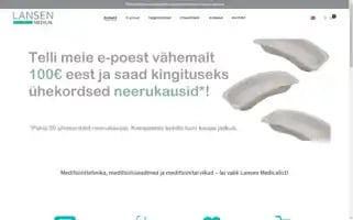 Lansenmedical.ee Screenshot 2024-05-18 17:54:51