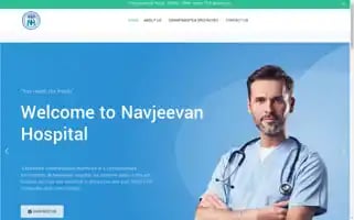 Navjeevanhospitallalsot.com Screenshot 2024-05-27 08:10:25