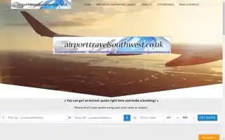 Airporttravelsouthwest.co.uk Screenshot 2024-04-17 06:35:58