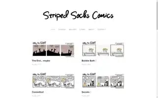 Stripedsockscomics.com Screenshot 2024-04-14 10:32:40