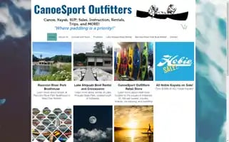 Canoesportoutfitters.com Screenshot 2024-07-02 12:23:38