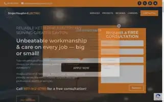 Singervaughnelectric.com Screenshot 2024-06-13 06:21:56